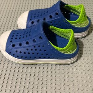 Skechers Kids Blue and Lime Water Shoes
